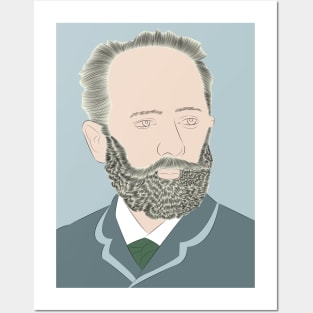 Tchaikovsky - Portrait Posters and Art